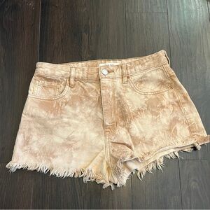 PacSun Tan Jean Shorts